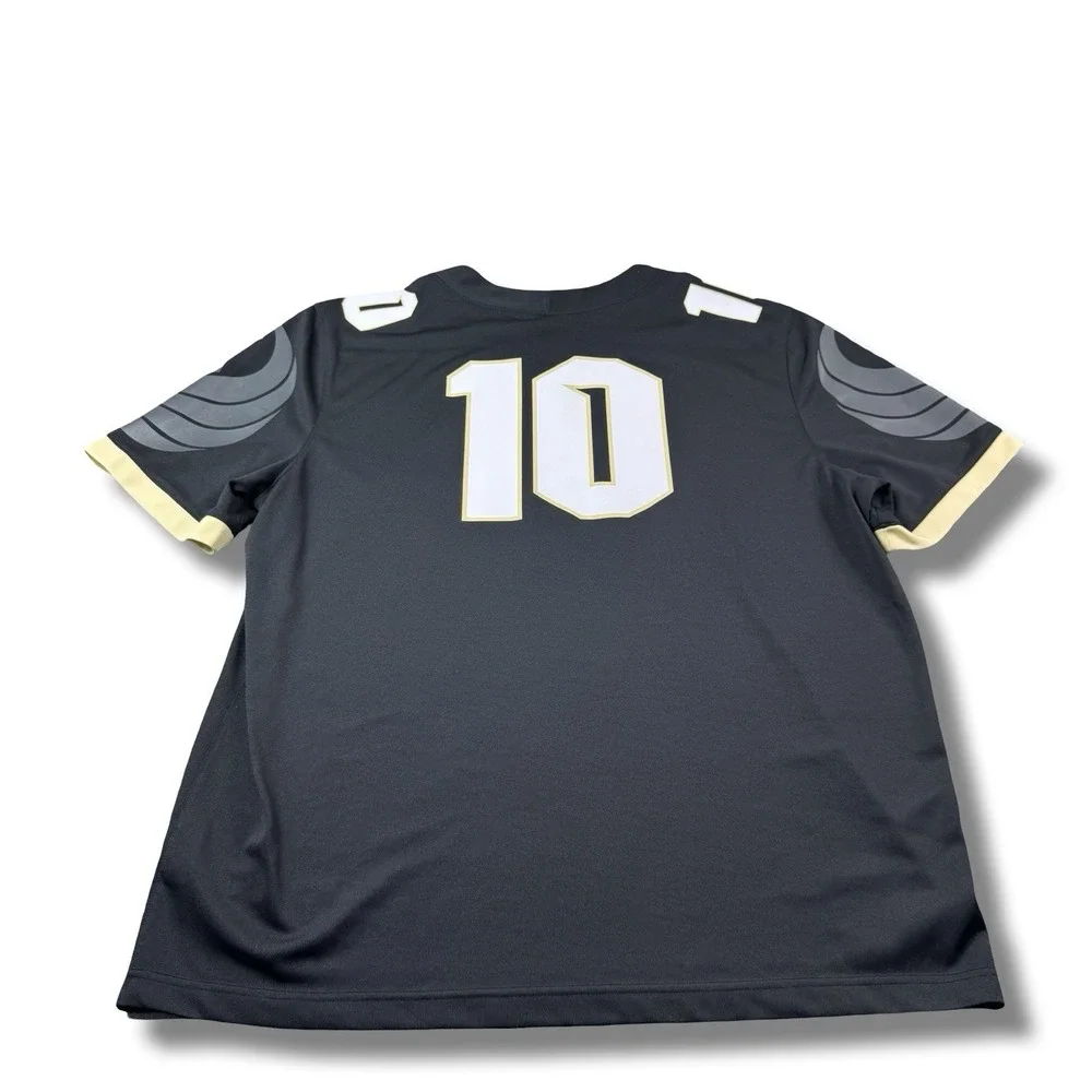 Nike UCF Knights Black #10 McKenzie Milton Untouchablw Jersey Mens 2XL EUC Rare